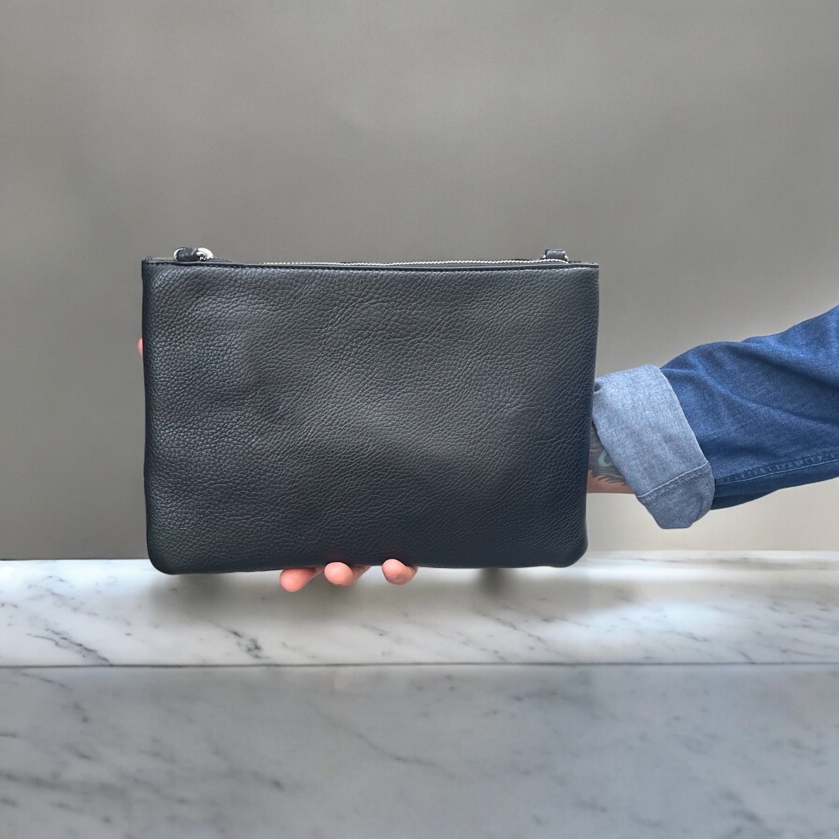 Pochette in ecopelle personalizzabile