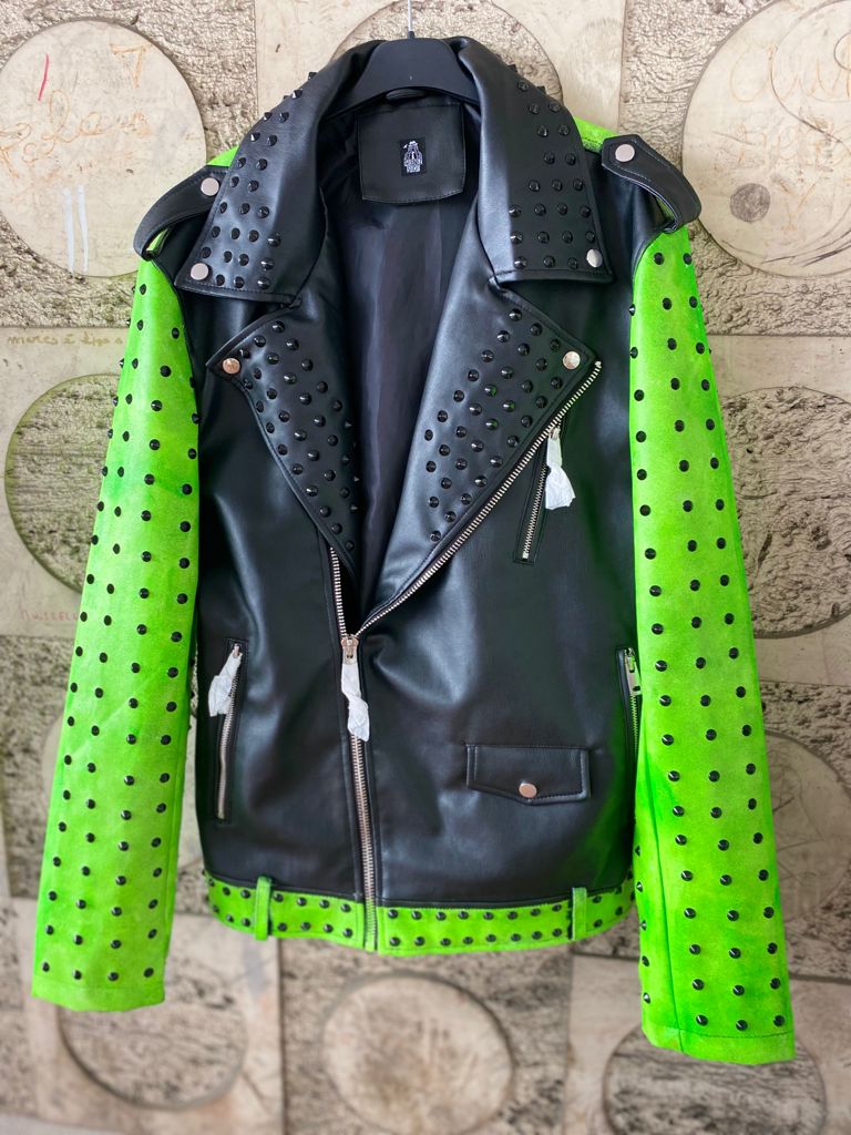 CHIODO ECOPELLE TESCHIO FLUO