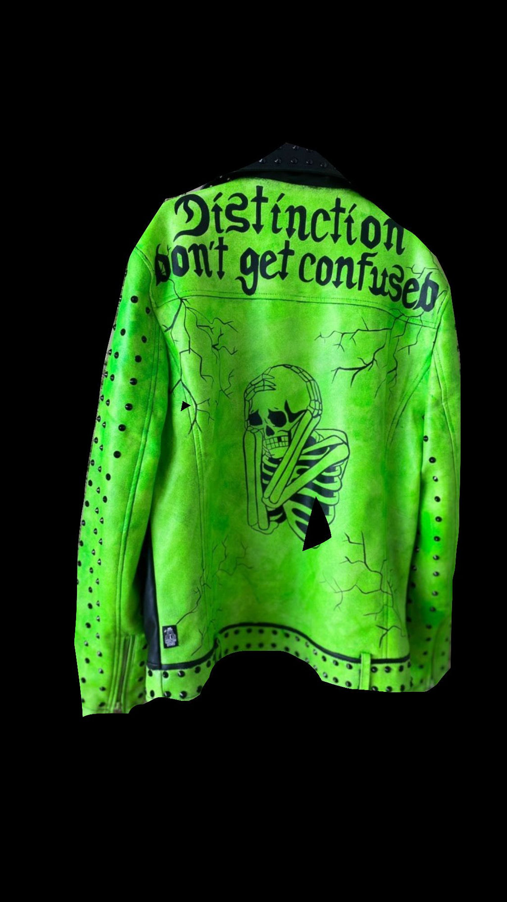 CHIODO ECOPELLE TESCHIO FLUO