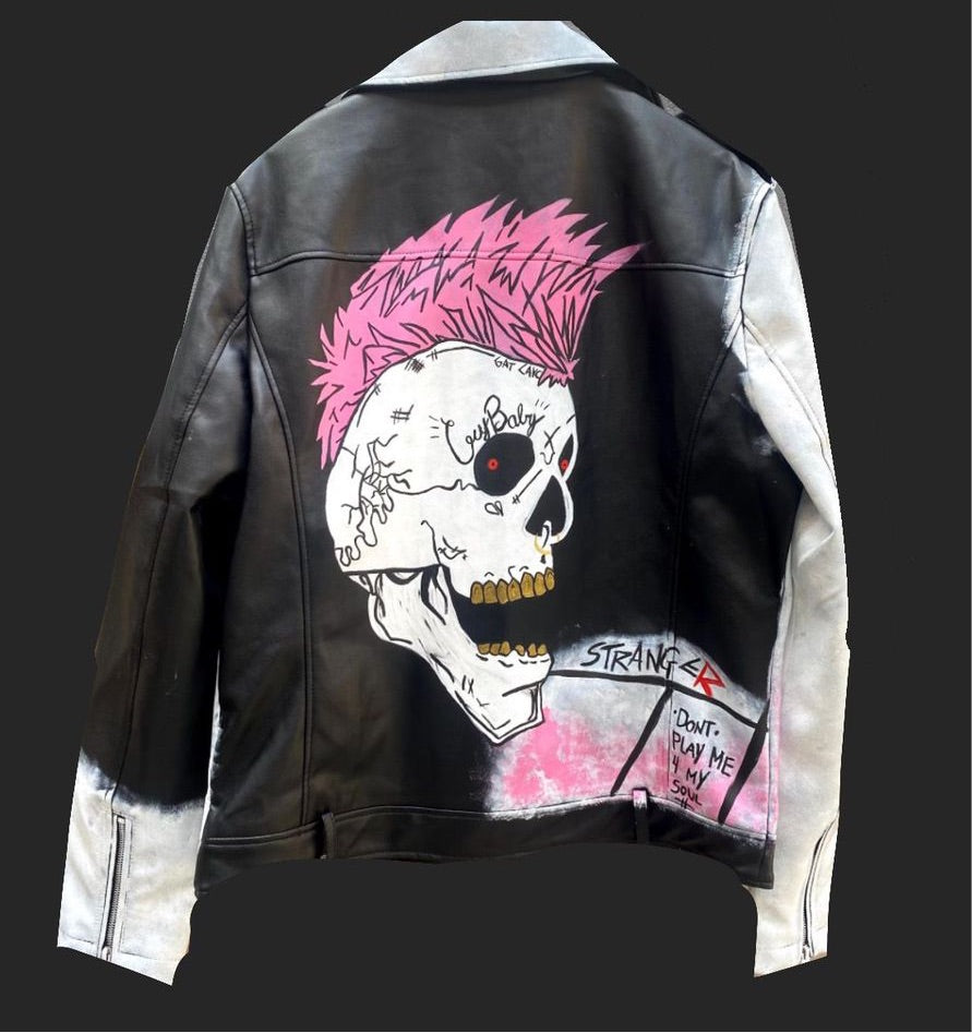 CHIODO ECOPELLE DON'T CRY ROSA