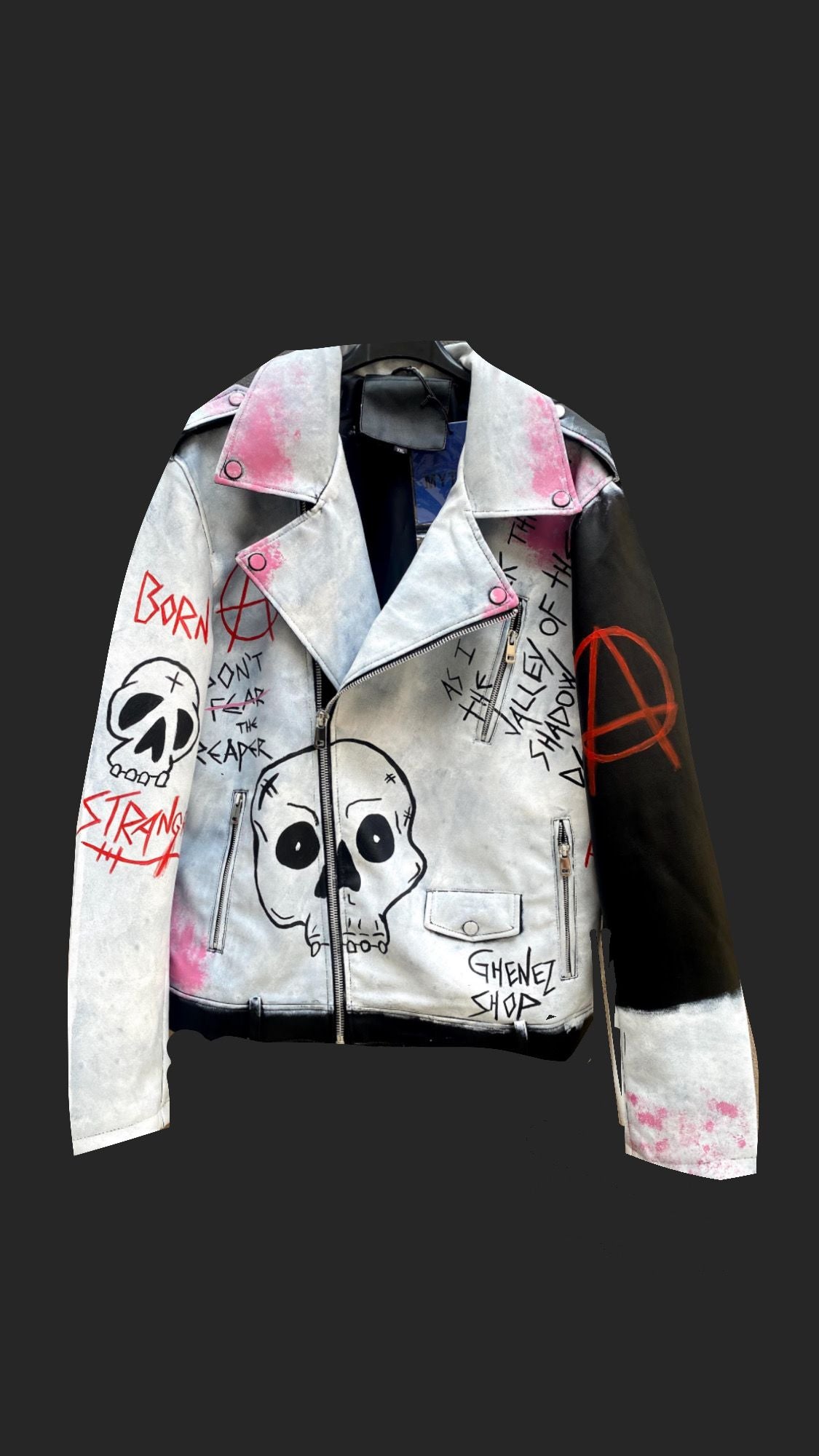 CHIODO ECOPELLE DON'T CRY ROSA